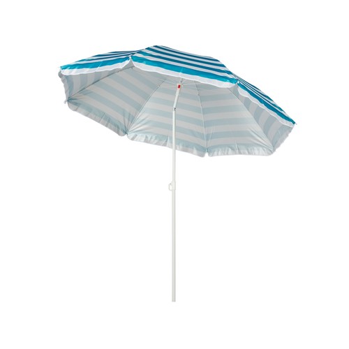 Parasol de playa de 1,80x1,80 m, azul, GARDENSTAR