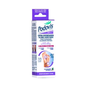 PODOVIS Crema nutritiva y regeneradora de talones agrietados PODOVIS 75 ml.