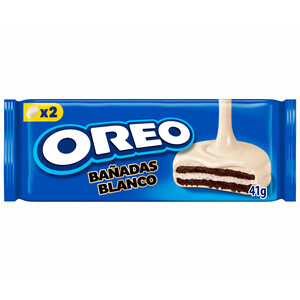 Imagen de OREO Galleta oreo bañada en chocolate blanco 1 ud 40 g.