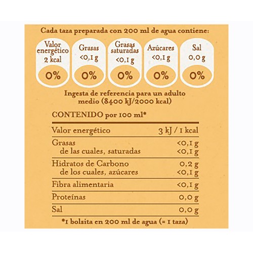 POMPADOUR Infusión sabor a galleta Belga piramidal 15 uds. 30 g.