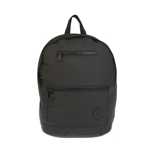 Mochila 1 compartimento laminated color negro . SNC