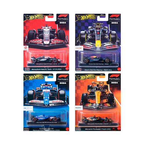 HOT WHEELS Formula 1 Coche de Juguete  modelos surtidos