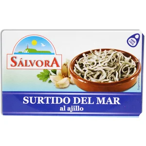 SÁLVORA Sucedáneo de angulas al ajillo picante 50 g.