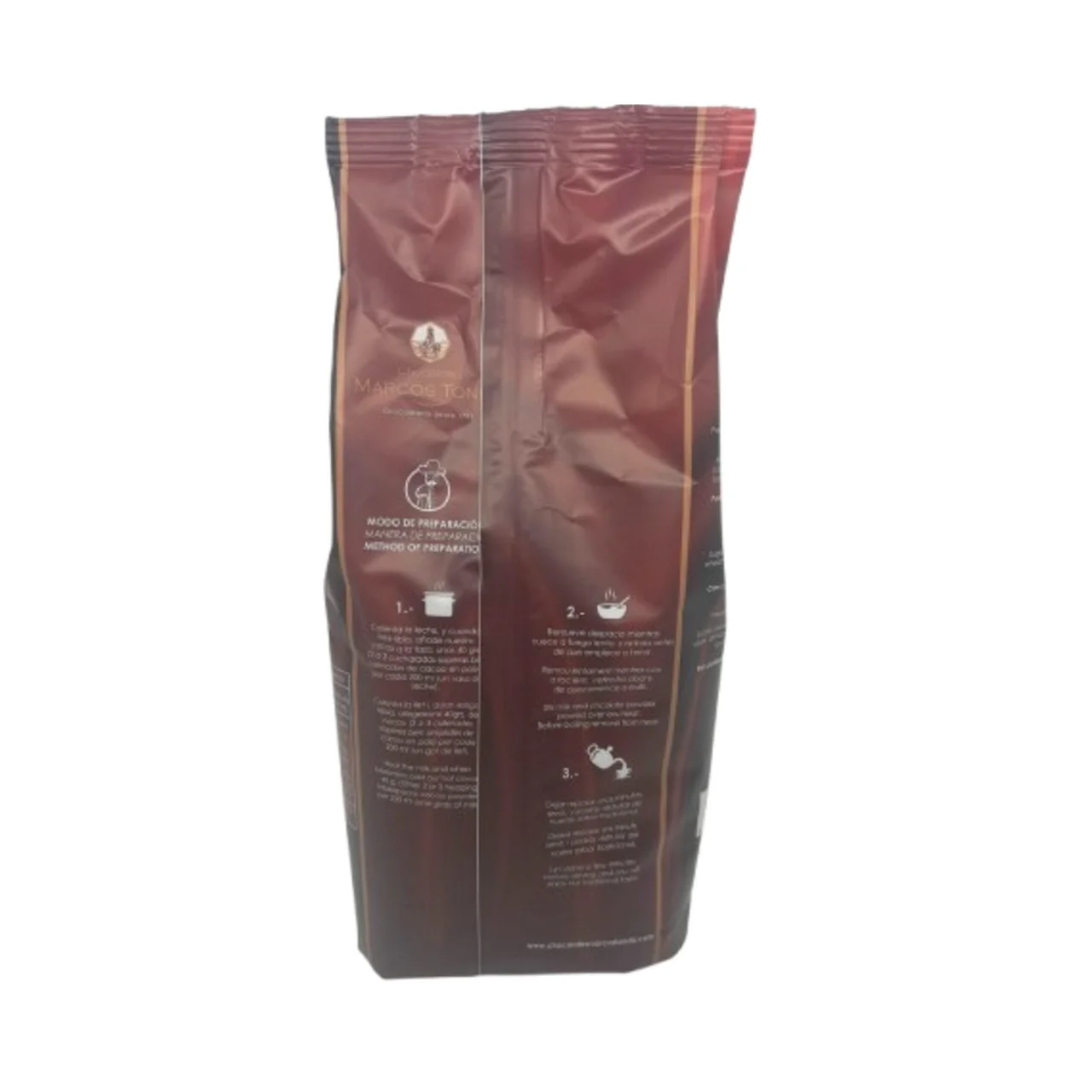 MARCOS TONDA Cacao a la taza en polvo sin gluten 1 KG