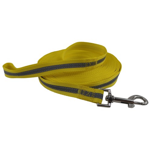 PRODUCTO ALCAMPO Correa reflectante (2 cm x 10 m) para perros.