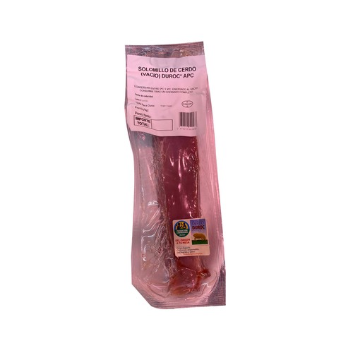 ALCAMPO CULTIVAMOS LO BUENO Solomillo de cerdo Duroc, envasado al vacío.