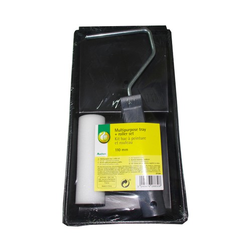 Cubeta y mini rodillo universal 110mm PRODUCTO ECONÓMICO ALCAMPO.