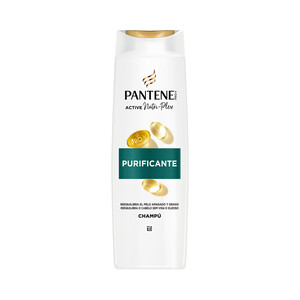 Imagen de Pantene Pro-v Purificante Champú con antioxidantes para cabellos grasos o apagados 500 ml.
