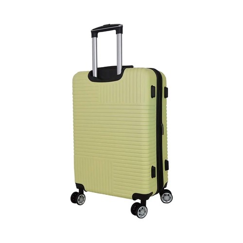 Maleta cabina tipo trolley talla XS Rígida, 8 ruedas con cierre Zen amarillo claro. AIRPORT