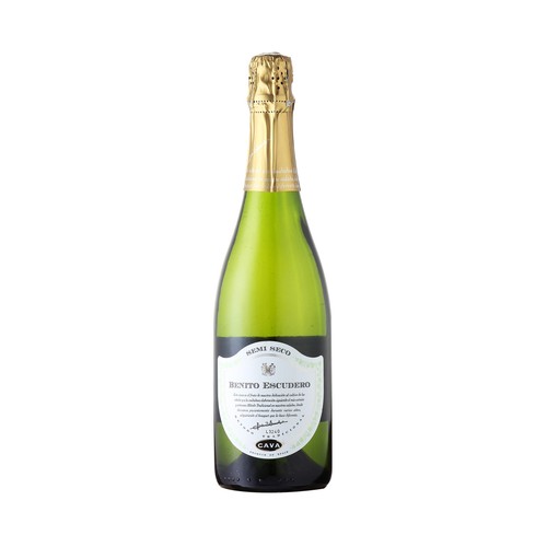 BENITO ESCUDERO Cava semiseco botella de 75 cl.