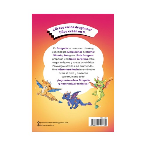 Little dragons 3. Una fiesta entre nubes. Susanna Isern, DESTINO