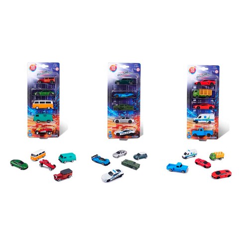 Set De 5 Vehiculos ONE TWO FUN ALCAMPO
