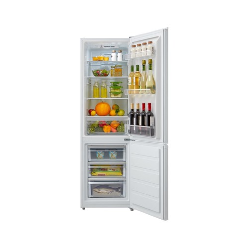  Frigorífico combi MIDEA MDRB380FGF01, NO FROST, clasificación energética: F, H: 178,8cm, A: 54,5cm, F: 63,5cm, capacidad total: 199L.