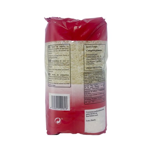 LA RUEDA Arroz largo 1kg