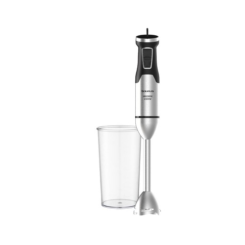 Batidora de mano con brazo TAURUS HB2300X inox, 2300W, 1 accesorio, capacidad del vaso 1L