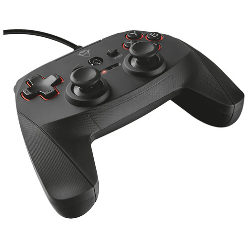 Mando gaming TRUST GXT 540 Yula, 13 botones, 2 joysticks, cable 3m., Compatible PC / PS3.