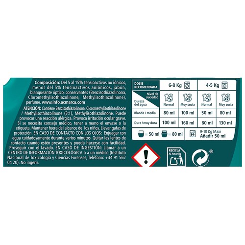NORIT Complet Detergente líquido , 70 lavados.