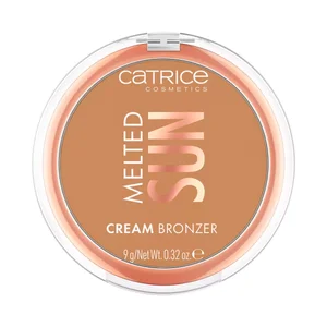 CATRICE Melted sun , tono 020 Beach Maquillaje bronceador con textura crema, con un acabado mate y suave.