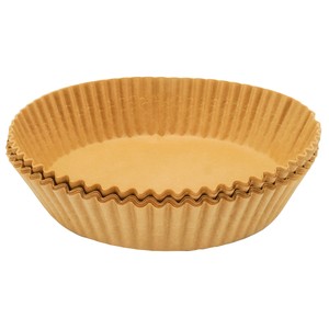 Imagen de 75 unidades de bandejas desechables redondas de 20cm para Freidora de Aire ACTUEL.