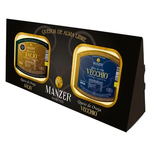 MANZER Estuche de queso oveja premium ( Añejo + Vecchio) 2 x 200 g.