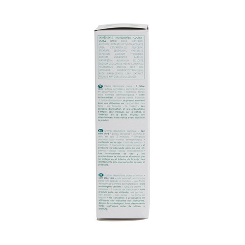 COSMIA Crema depilatoria con aloe vera, para pieles sensibles 200 ml.