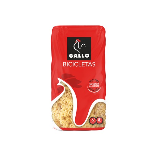 GALLO Pasta con forma de bicicletas 450 g.