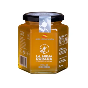 LA ABEJA DORADA Miel de romero 100 % Española 500 g.