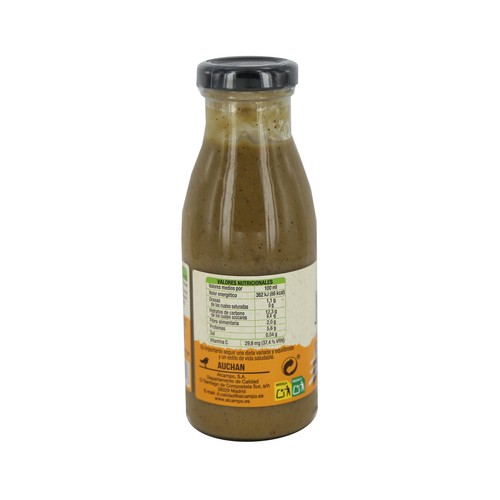 ALCAMPO ECOLÓGICO Bebida post entreno con proteínas, guisantes y remolacha ALCAMPO ECOLÓGICA 250 ml.