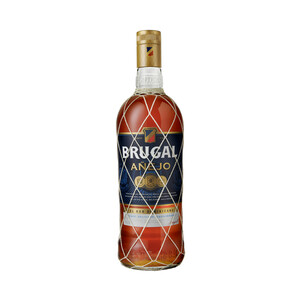 BRUGAL Ron añejo de calidad superior, destilado, envejecido y embotellado en Republica Dominicana BRUGAL botella 1l.