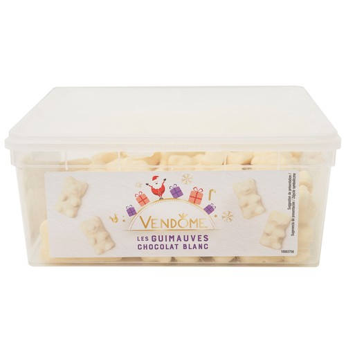 VENDOME Nubes recubiertas de chocolate blanco 600g