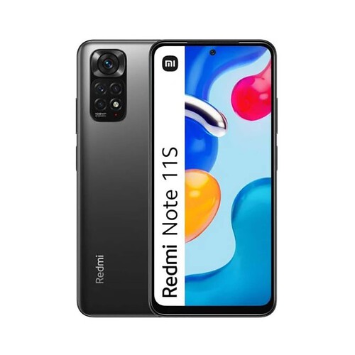 XIAOMI Redmi Note 11S gris grafito, 128GB + 6GB Ram, pantalla 16,3cm (6,43).