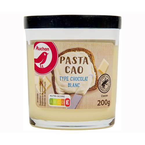 Crema con chocolate blanco ALCAMPO GOURMET 200 g.