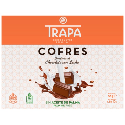 TRAPA Bombones cofres 53 g.