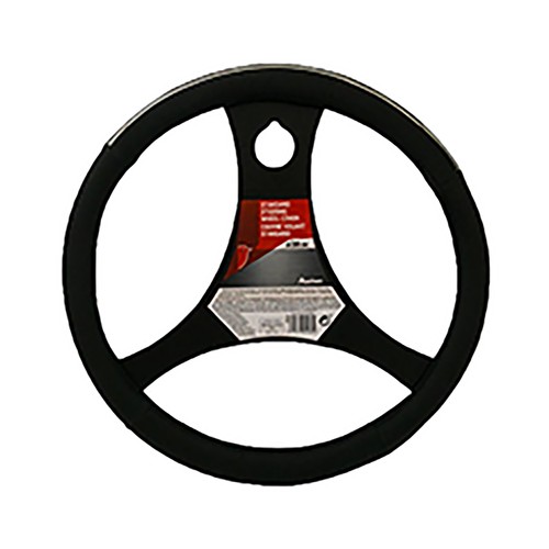 Cubre volante universal de 38cm, color negro, PRODUCTO ALCAMPO JOLIET.