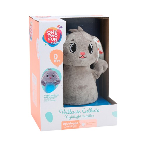 Peluche Animales Tentetieso Luminoso relajante, modelos surtidos +0 Meses ONE, TWO FUN Baby
