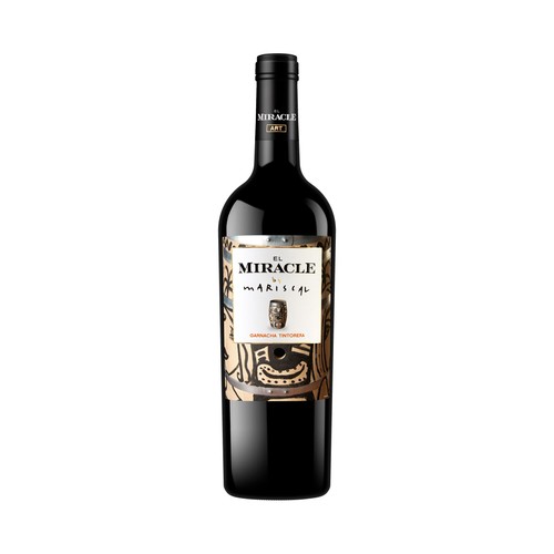 EL MIRACLE By mariscal Vino tinto con D.O. Valencia en botella de 75 cl.