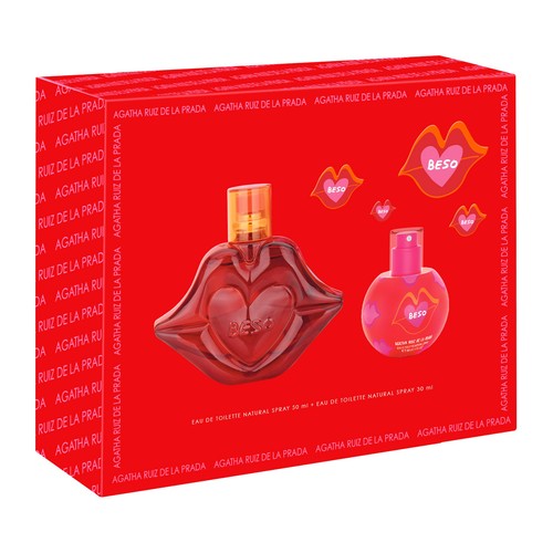 AGATHA RUIZ DE LA PRADA Beso Estuche de colonia para mujer (100 ml + 30 ml).