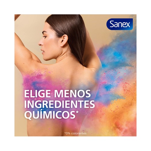 SANEX Zero % invisible Desodorante roll on para mujer antitranspirante hasta 48 horas 50 ml