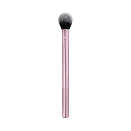 REAL TECHNIQUES Brocha para acabados perfectos apta para maquillaje el polvo o iluminador.