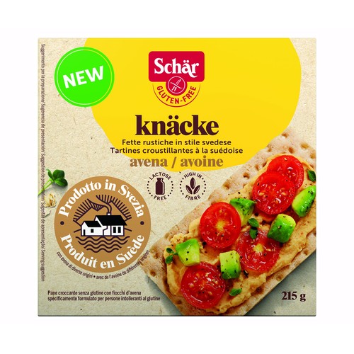 SCHÄR Cracker de avena sin gluten 215 g.