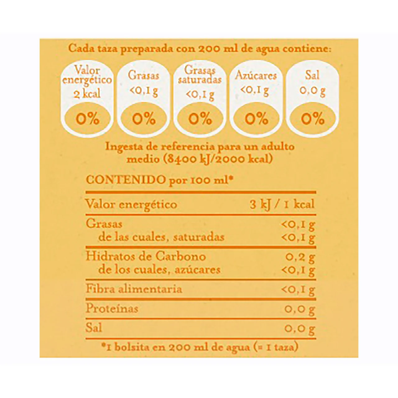 Infusión rooibos de vainilla piramidal 15 uds. 30 g.