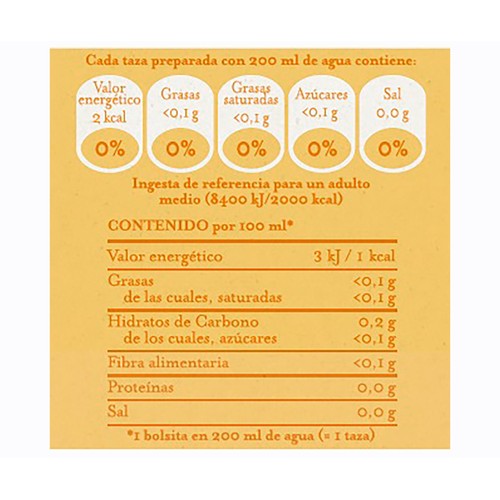 POMPADOUR Infusión rooibos de vainilla piramidal 15 uds. 30 g.