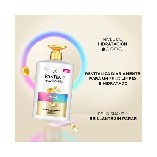 PANTENE Pro-v hydra revitaliza Acondicionador con o sin aclarado, para cabellos normales y secos 800 ml.