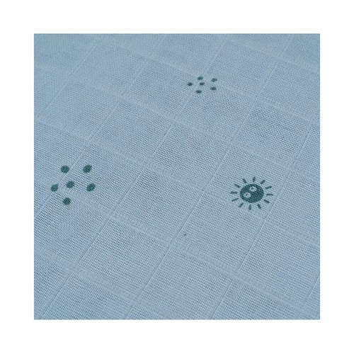 Pañal de tela azul, muselina bambu duende de polvo, INTERBABY.