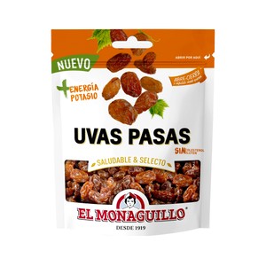 Imagen de EL MONAGUILLO Uvas pasas 150 g.