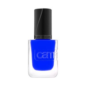 CATRICE Gel affair tono 027 Your royal highness Esmalte de uñas de larga duración tipo gel, tono azul cobalto brillante.