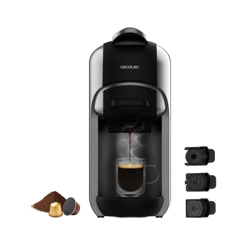 Cafetera expresso 3 en 1 CECOTEC Freestyle Compact Dark.