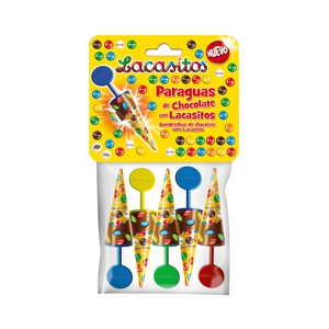 Imagen de LACASA Paraguas chocolate Lacasitos 5 uds. 55 g.