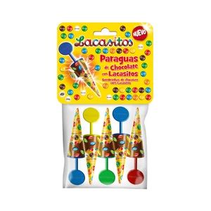 LACASA Paraguas chocolate Lacasitos 5 uds. 55 g.