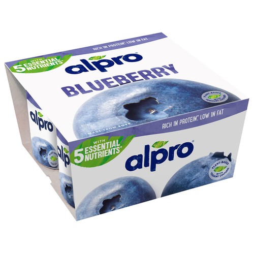 ALPRO Especialidad de soja fermentada con arándanos 4 x 125 g.